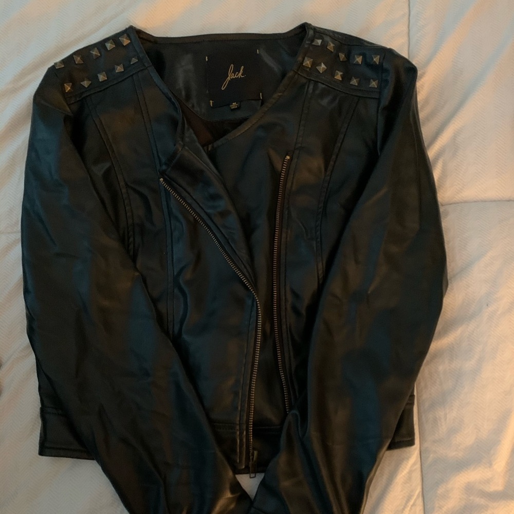 Jack faux leather jacket